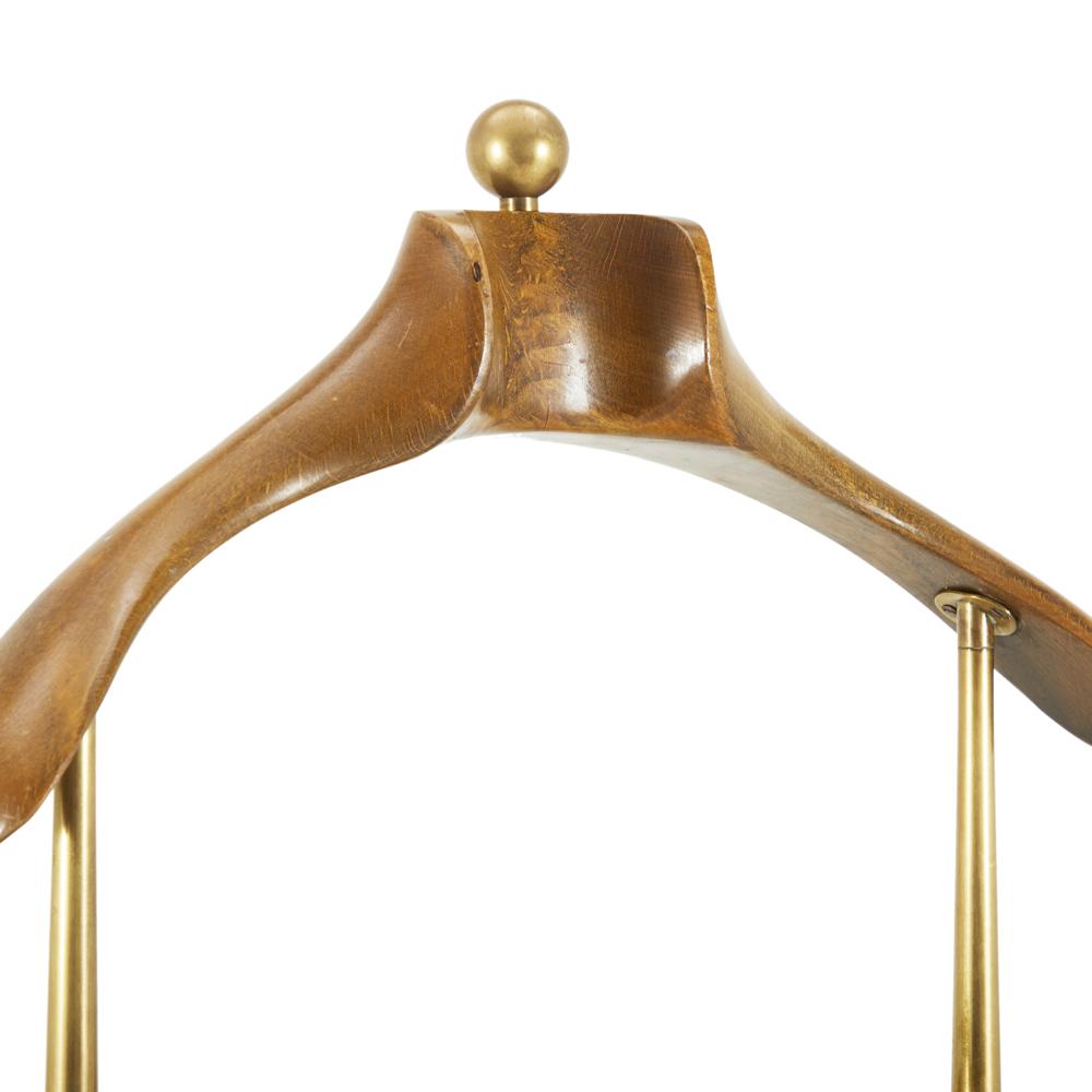 Double Gold Valet Stand