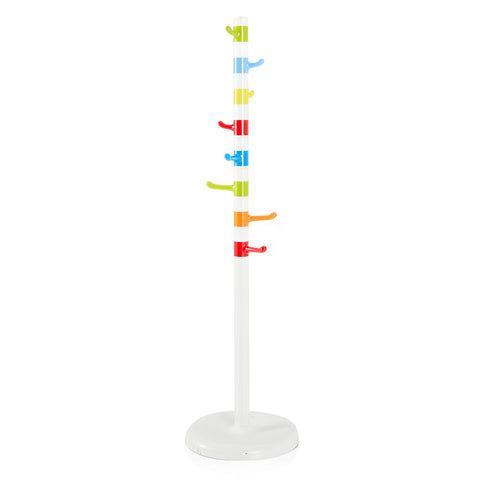 Multi-Colored Coat Rack