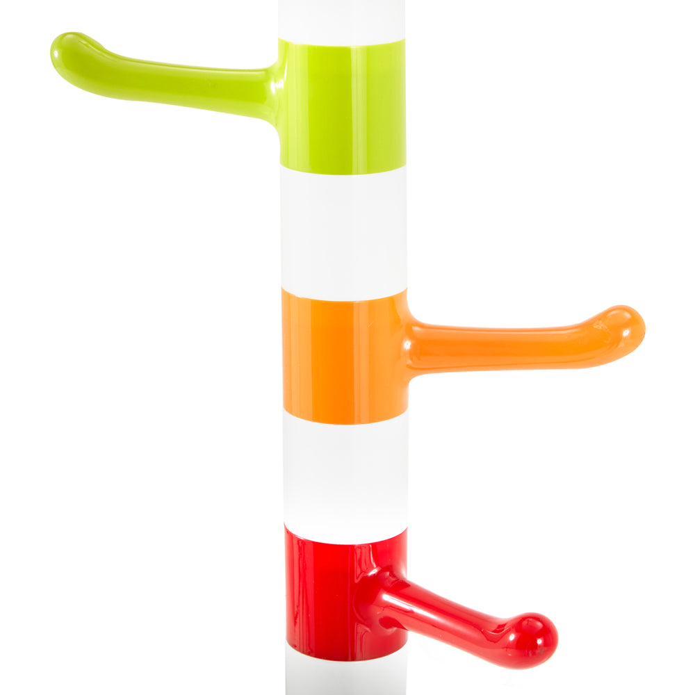 Multi-Colored Coat Rack
