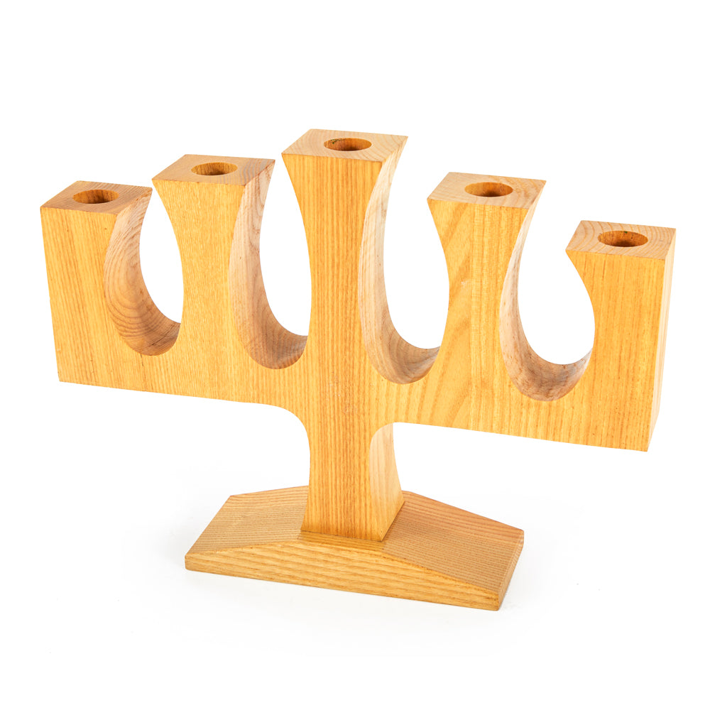 Wood Block Candelabra