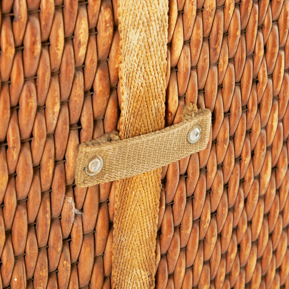 Wicker Vintage Suitcase
