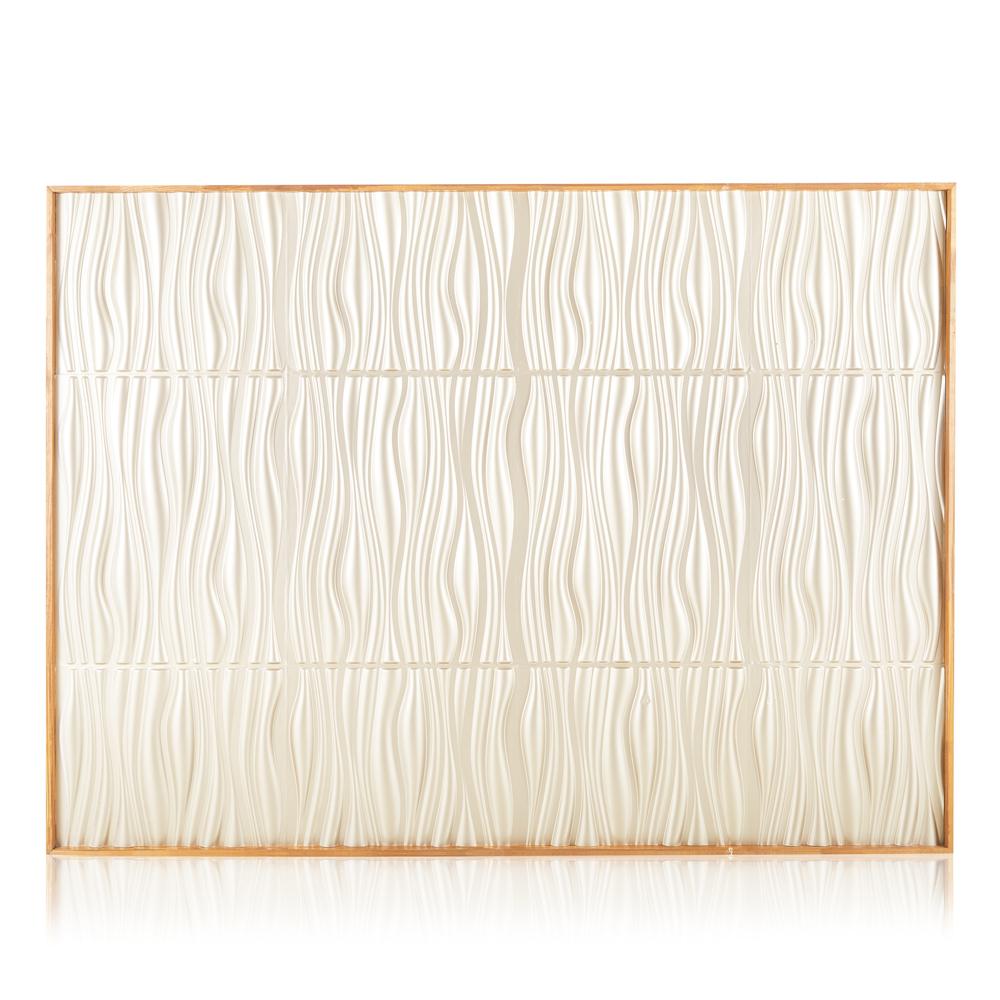 Gold Wave Room Divider