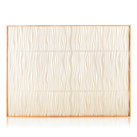 Gold Wave Room Divider
