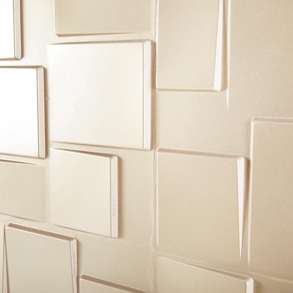 Gold Rectangles Room Divider