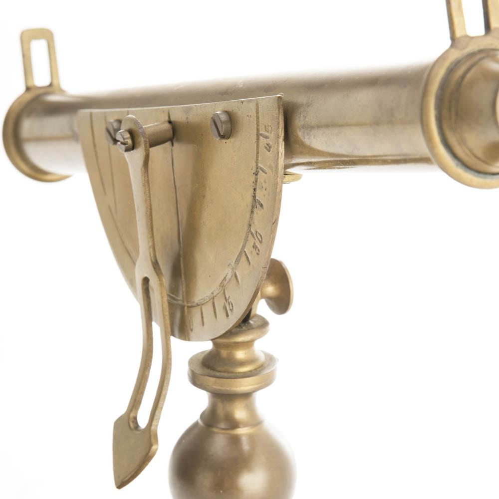 Small Brass Sextant -Navigation Instrument