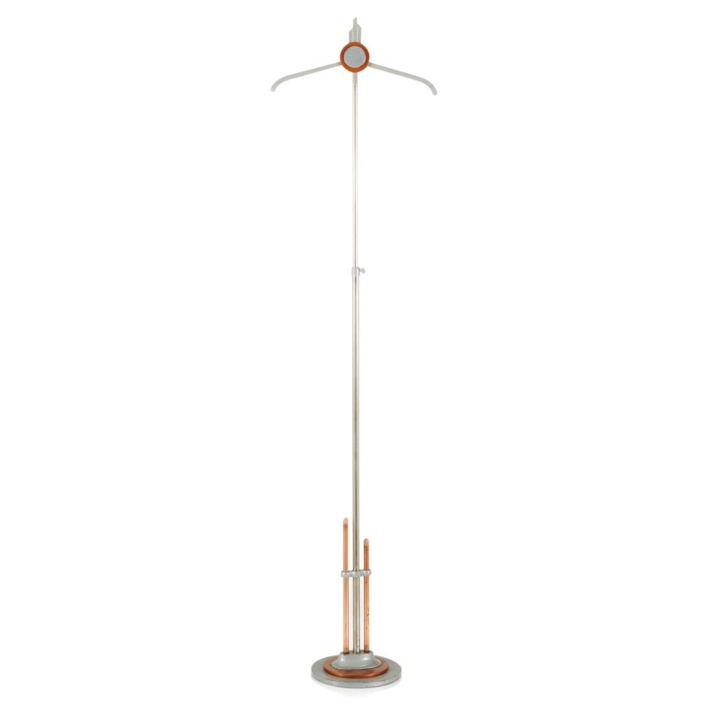 Steel and Bronze Coat Rack