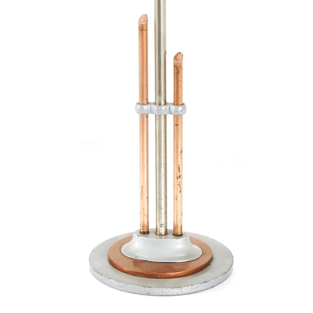 Steel and Bronze Coat Rack