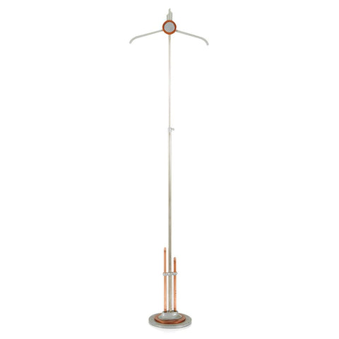 Steel and Bronze Coat Rack