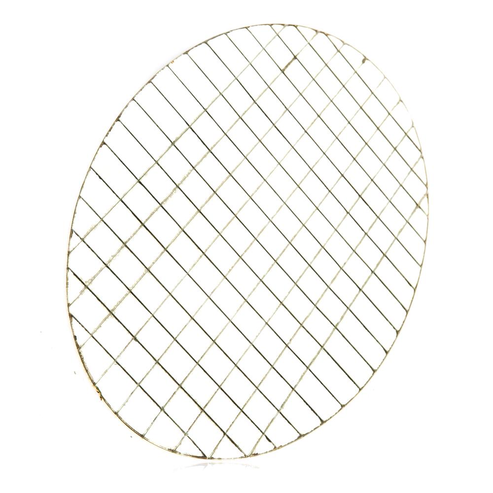 Silver Oval Mirror Tile Placemat