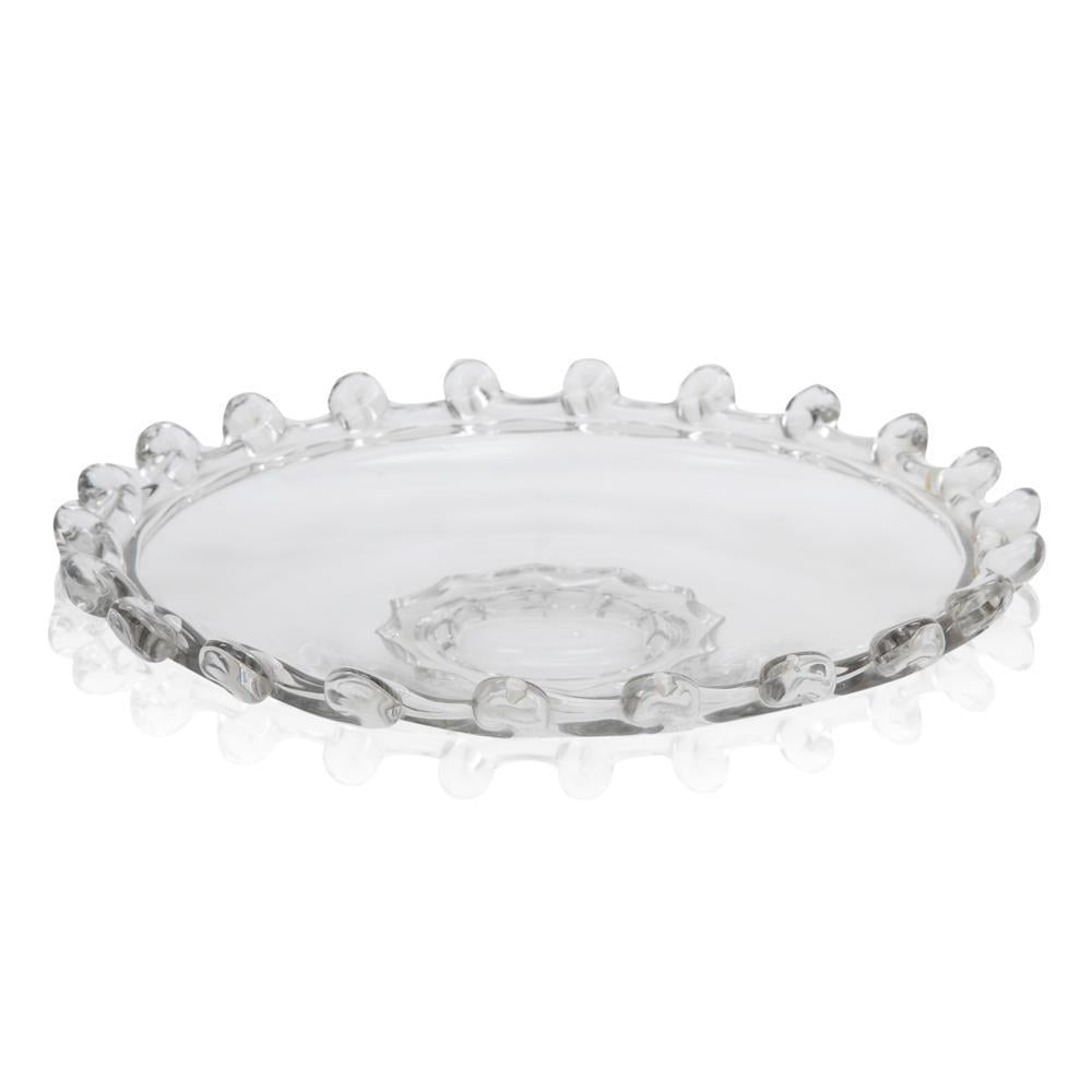 Glass Decorative Serving platter