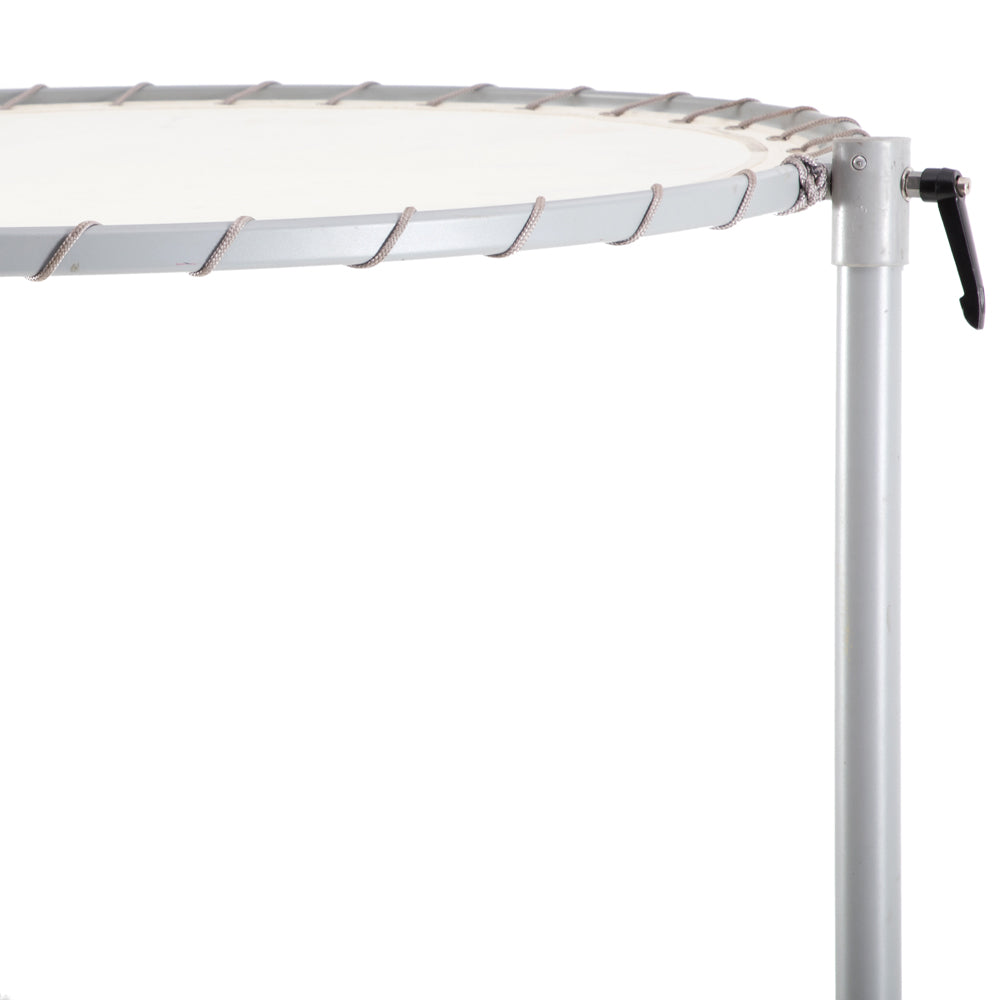 Small Off-White Case Study Sun Shade / Patio Umbrella with Base