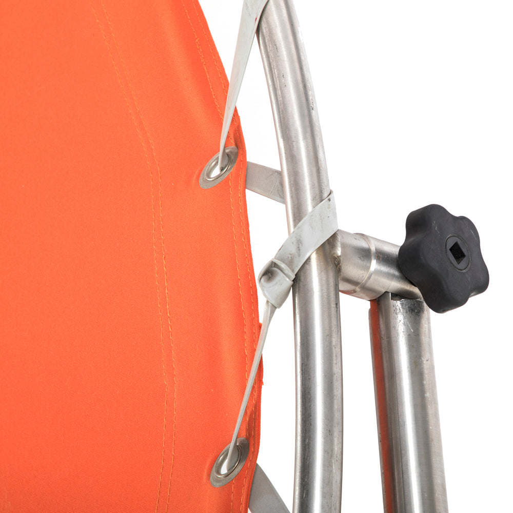 Orange Case Study Sun Shade / Patio Umbrella with Base