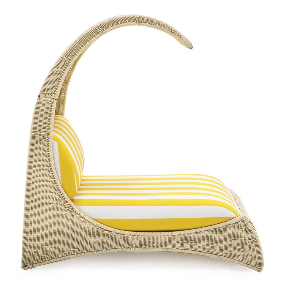 Outdoor Wicker Double Chaise