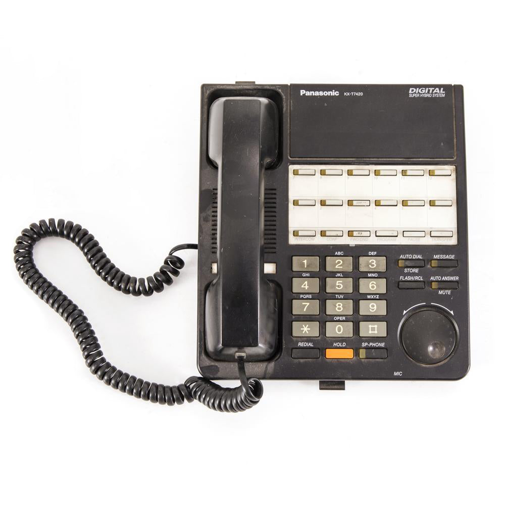 Black 90s Office Phone