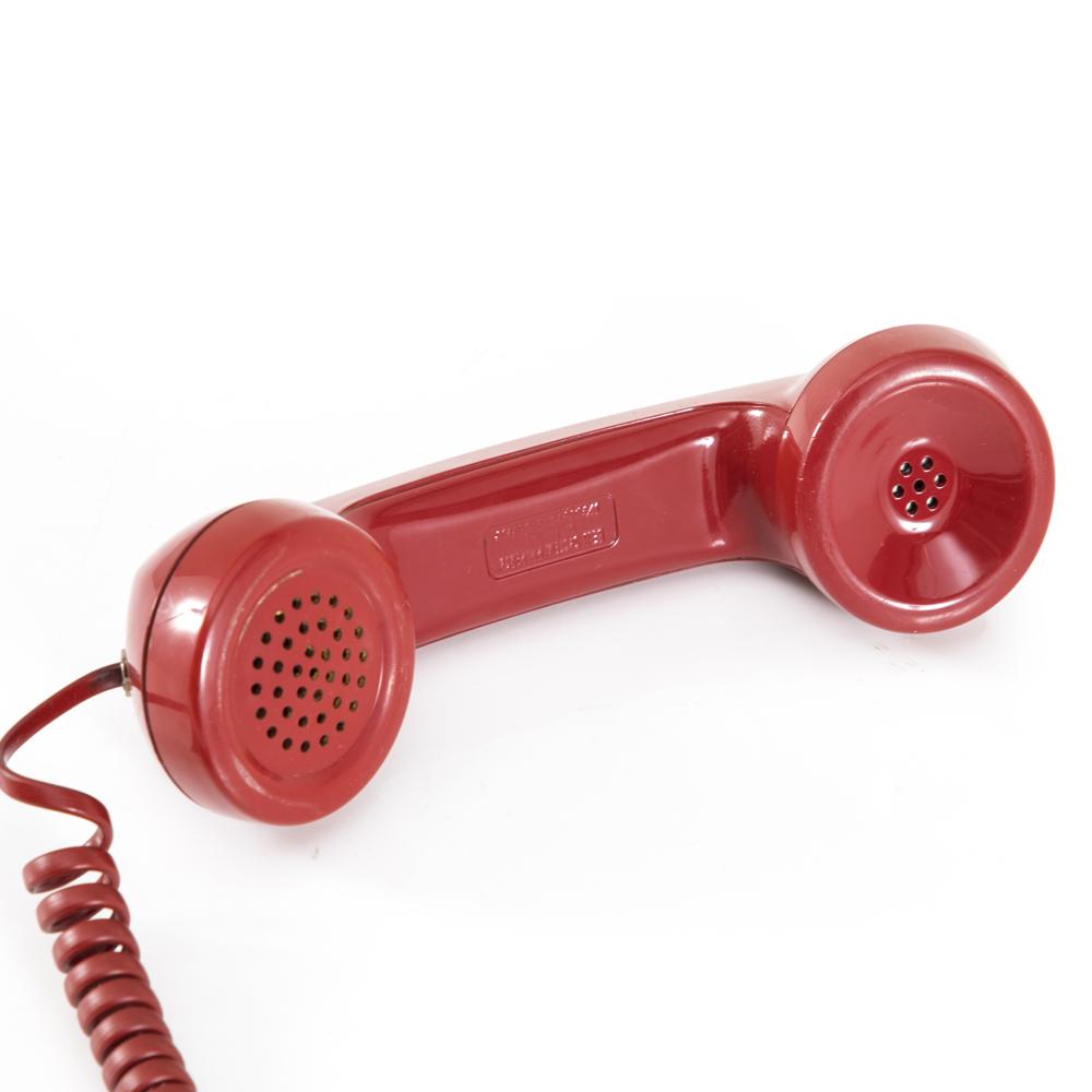 Red Rotary Princess Phone