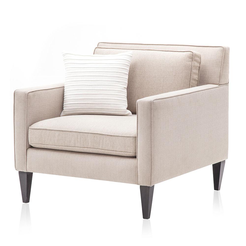 White Layered Stripe Pillow