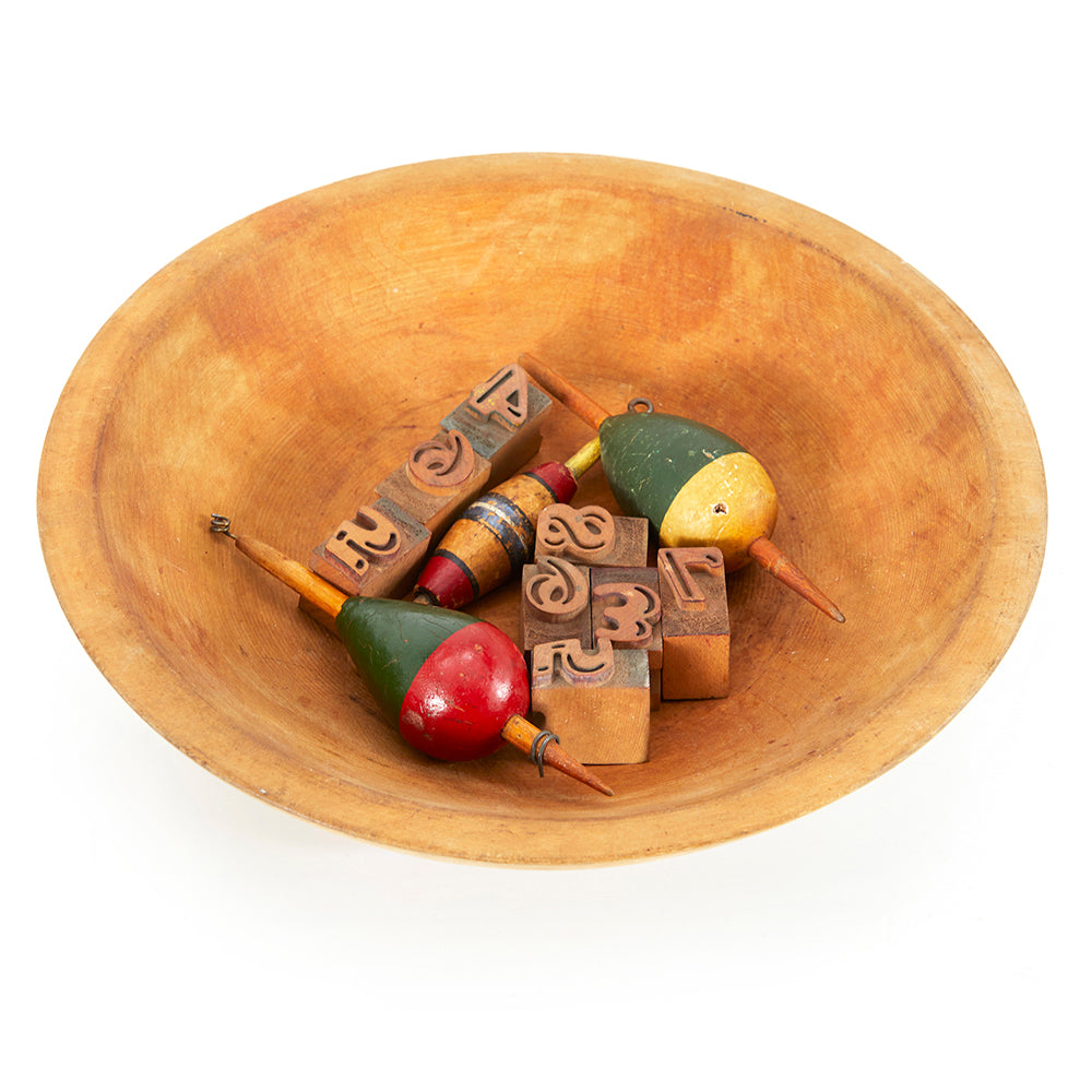 Wood Light Decorative Toy Bowl (A+D)