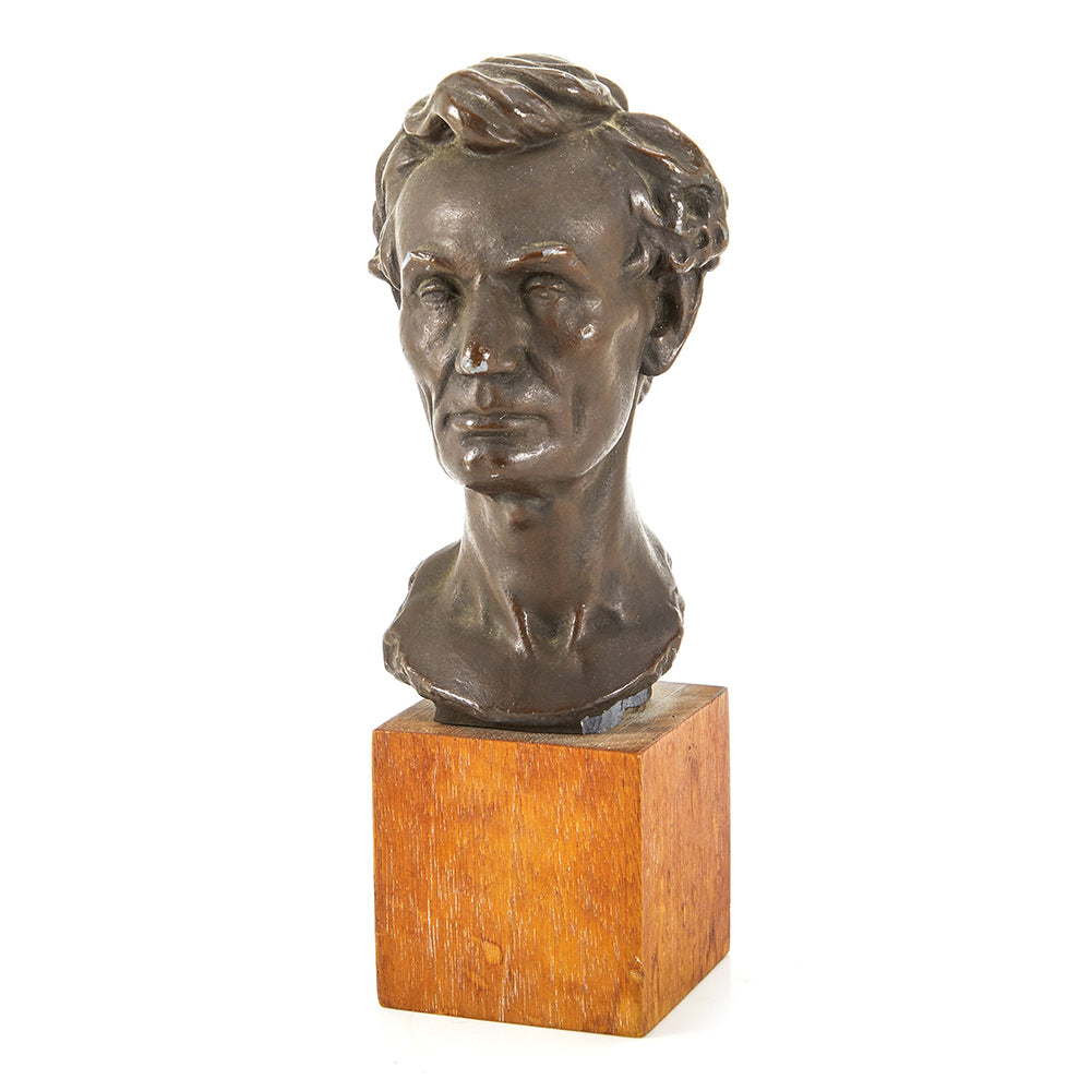 Bronze Young Lincoln Bust (A+D)