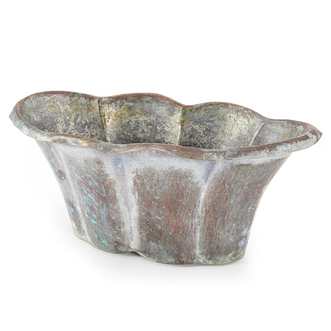 Brown Decorative Copper Planter (A+D)