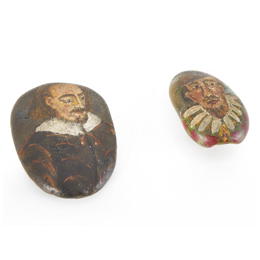 Multi Painted Stones (A+D)