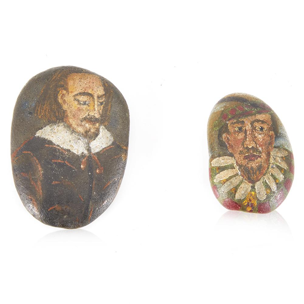 Multi Painted Stones (A+D)
