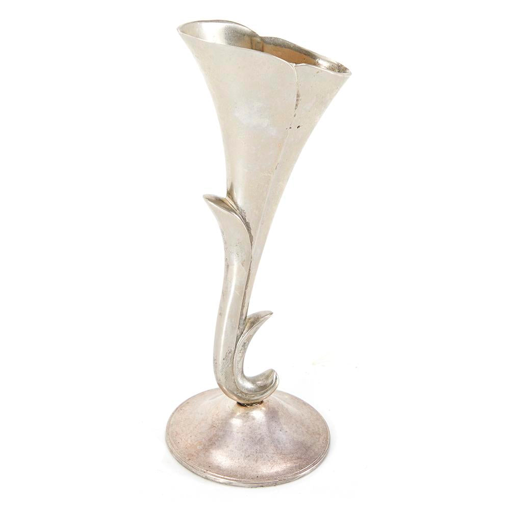 Silver Flower Ornament (A+D)