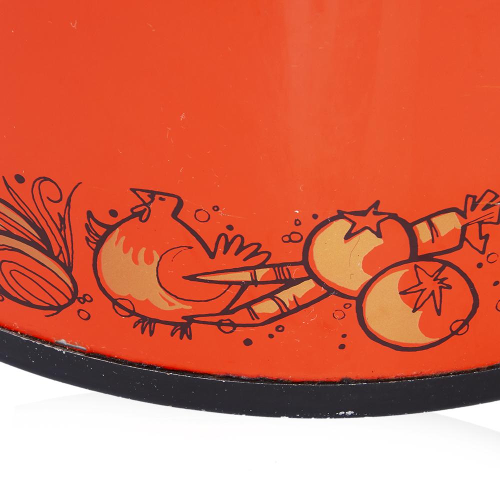 Orage Vintage Crock Pot w Glass Lid