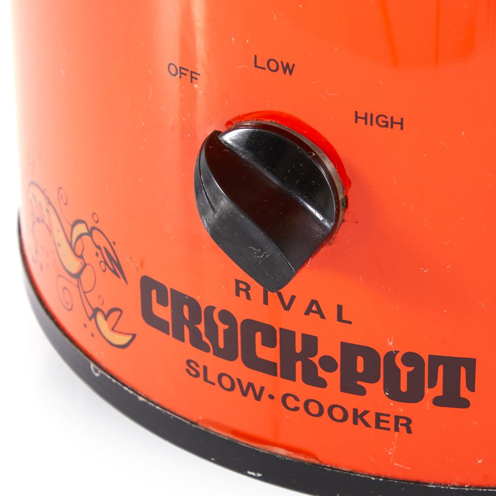 Orage Vintage Crock Pot w Glass Lid