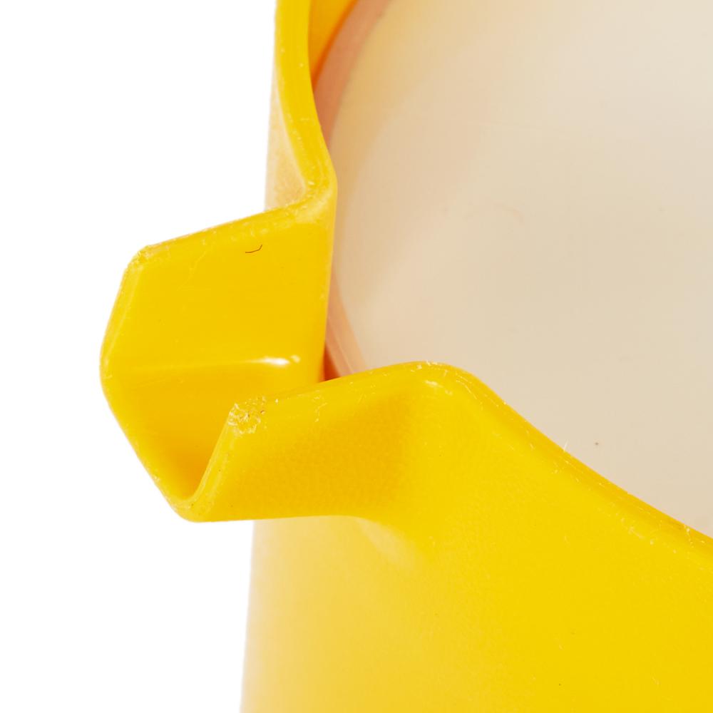 Set Of 3 Yellow Plastic Pitchers