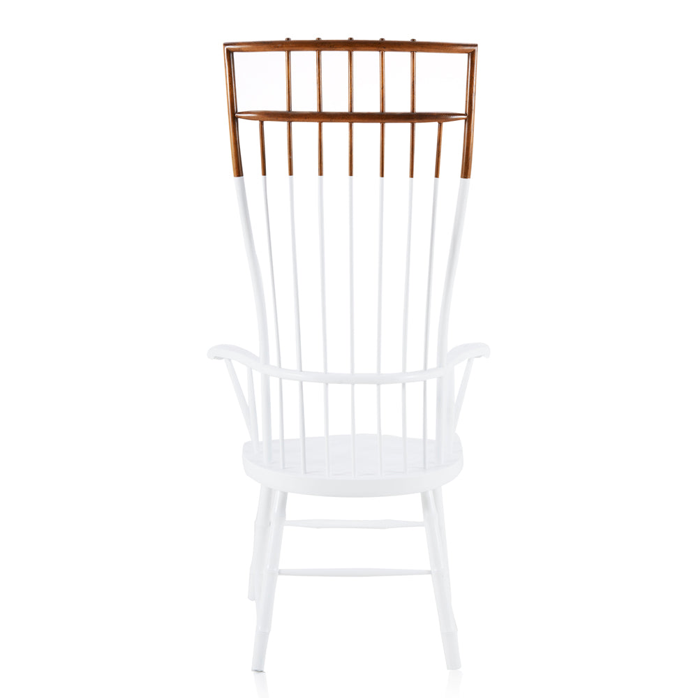 High Back Wood Dining Chair