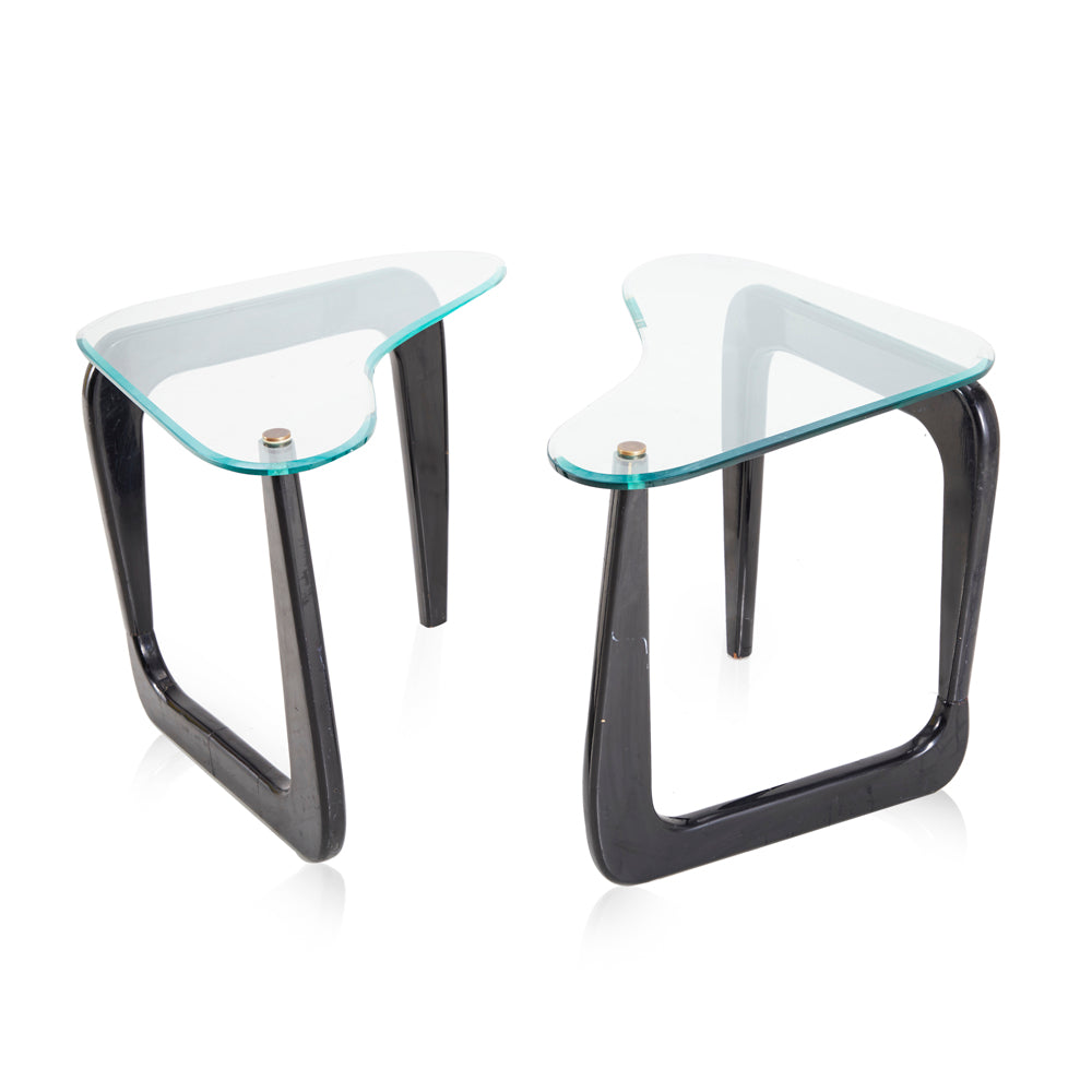 Noguchi Black Side Table