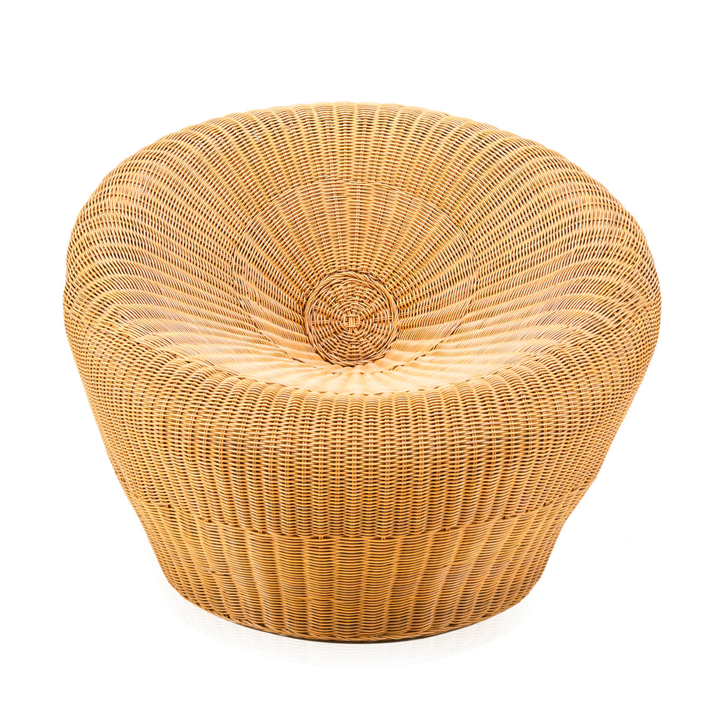 Rattan Round Lounge Chair