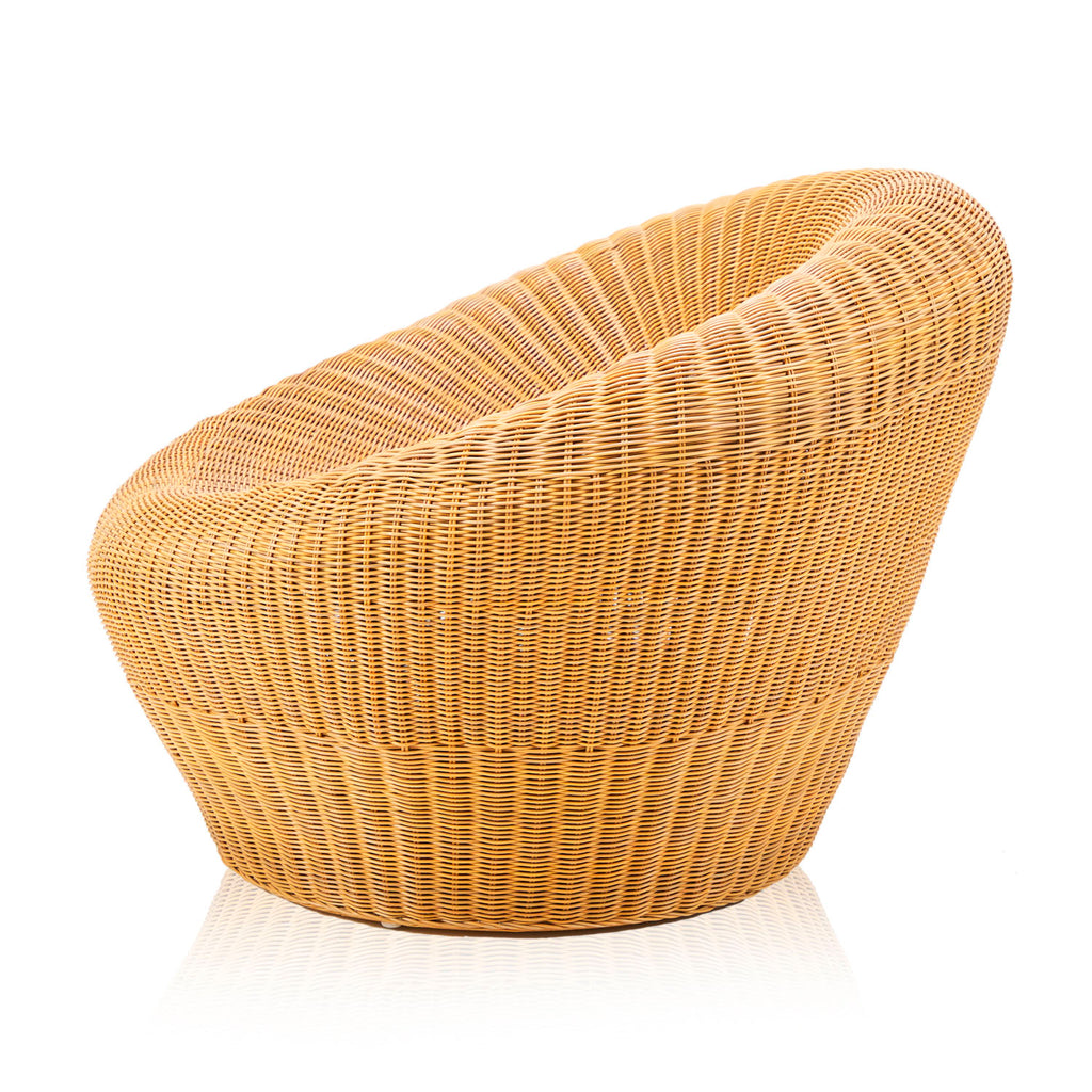 Rattan Round Lounge Chair