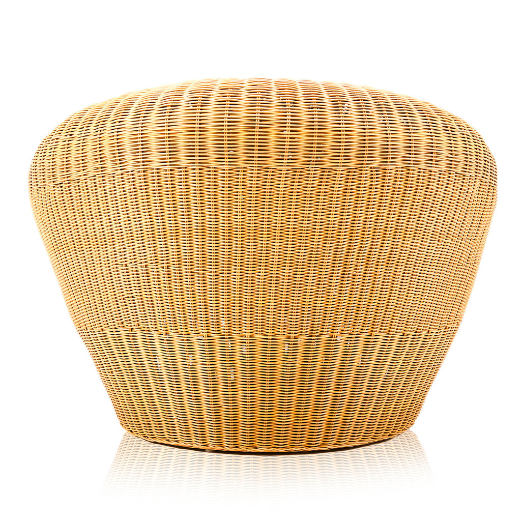 Rattan Round Lounge Chair