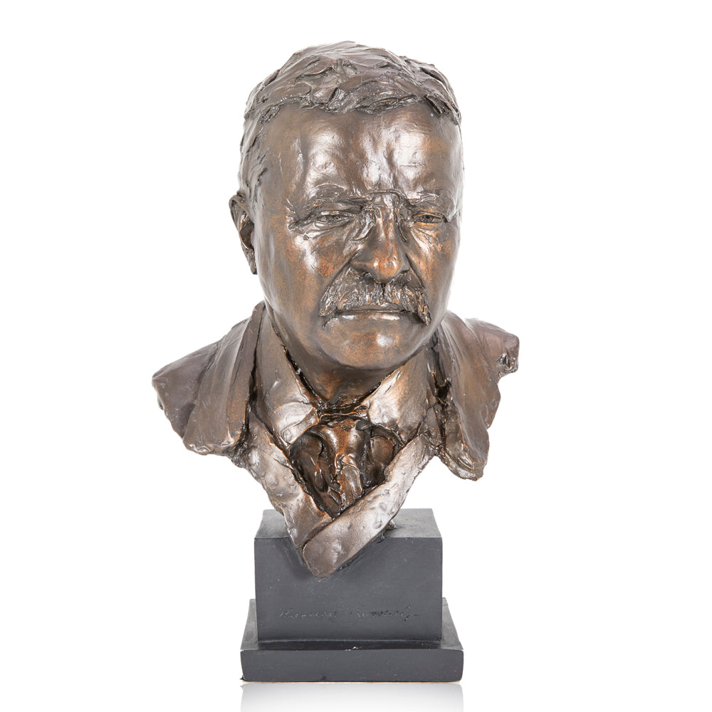 Theodore Roosevelt Bronze Bust
