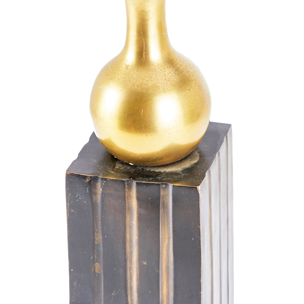 Ornate Gold Cross Sculpture