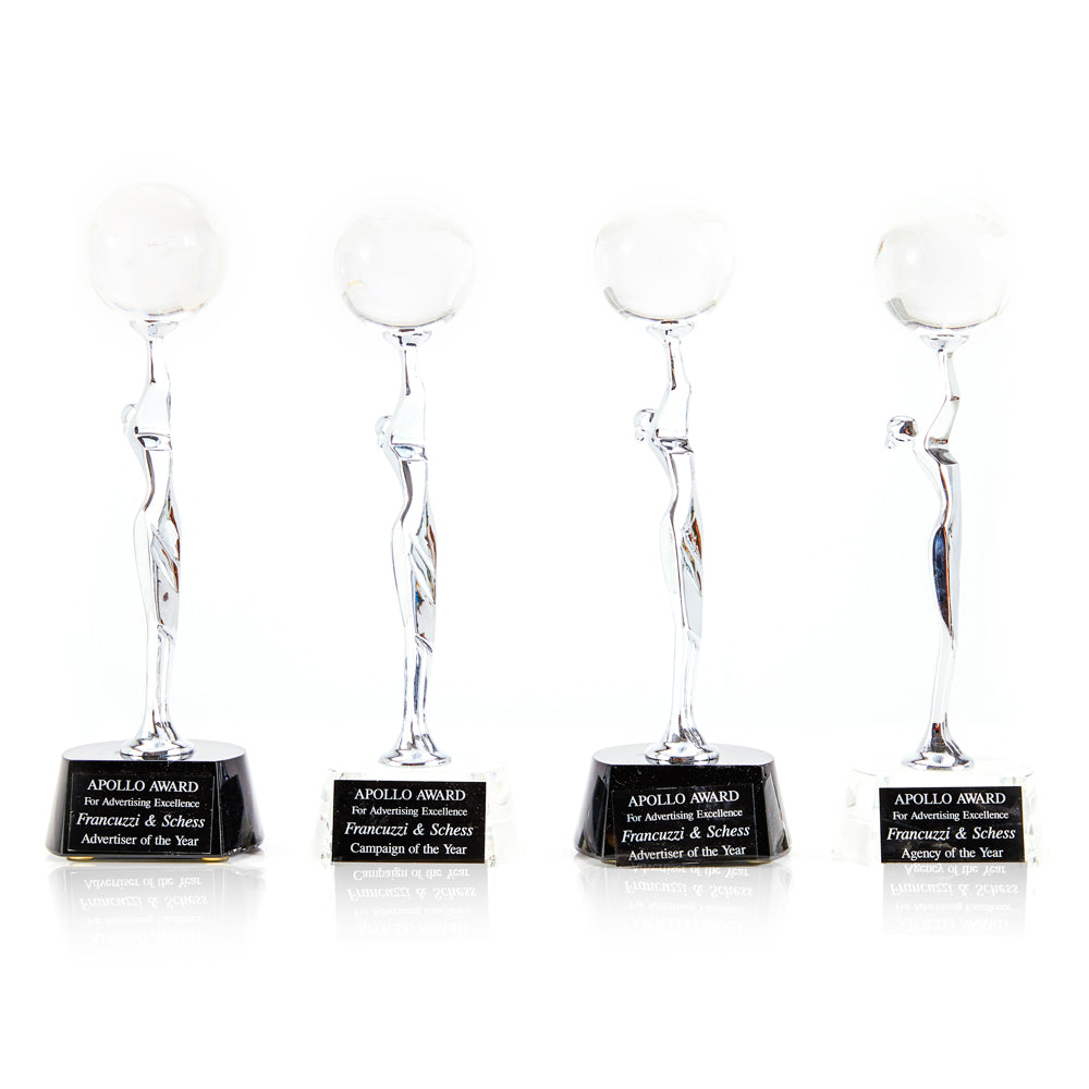 Apollo Silver Award Trophy