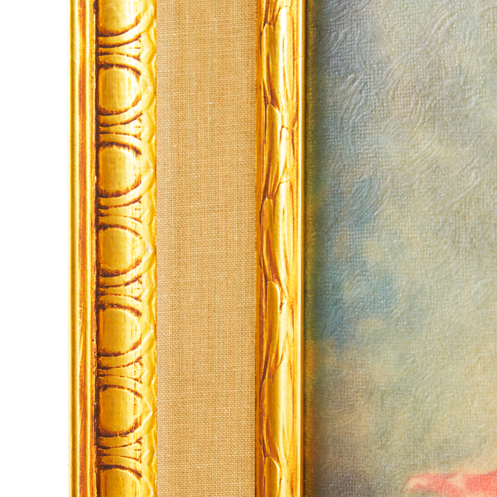 Rococo Oil Painting of Girl