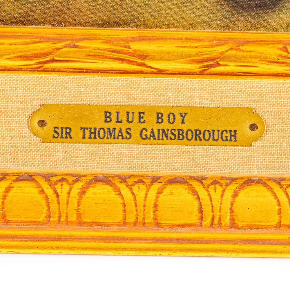 Rococo Blue Boy Oil Painting
