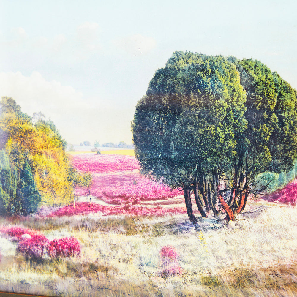 0034 (A+D) Vintage Pastoral Countryside Painting