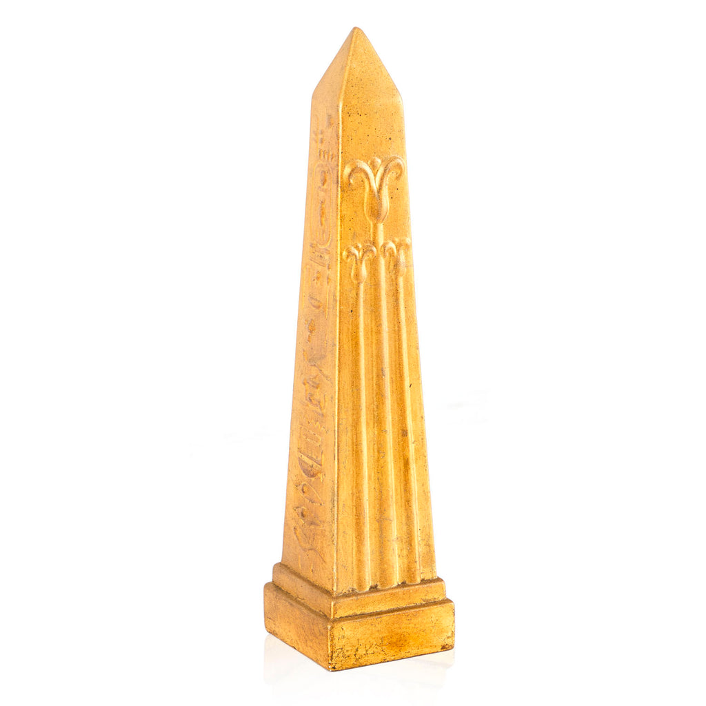 Gold Egyptian Obelisk