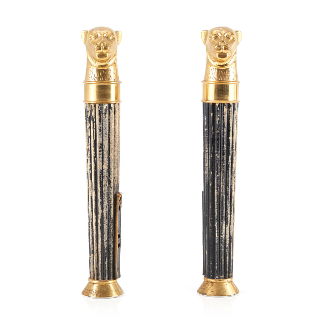 Gold & Black Panther Column