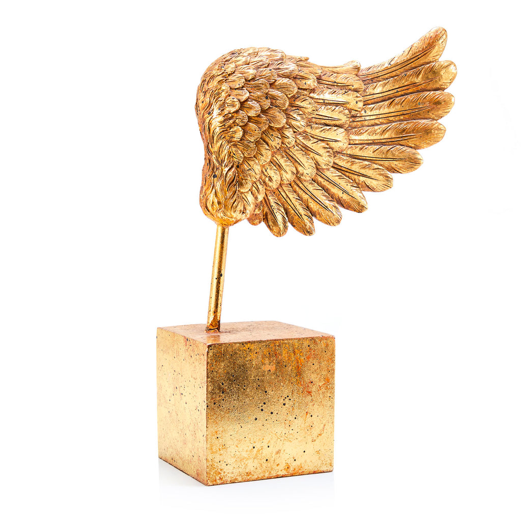 Golden Wing Sculpture (A+D)