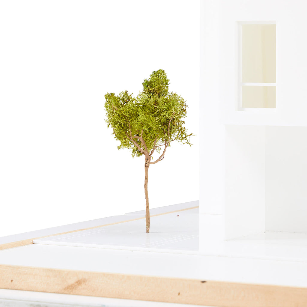 White Architectural Model of Building