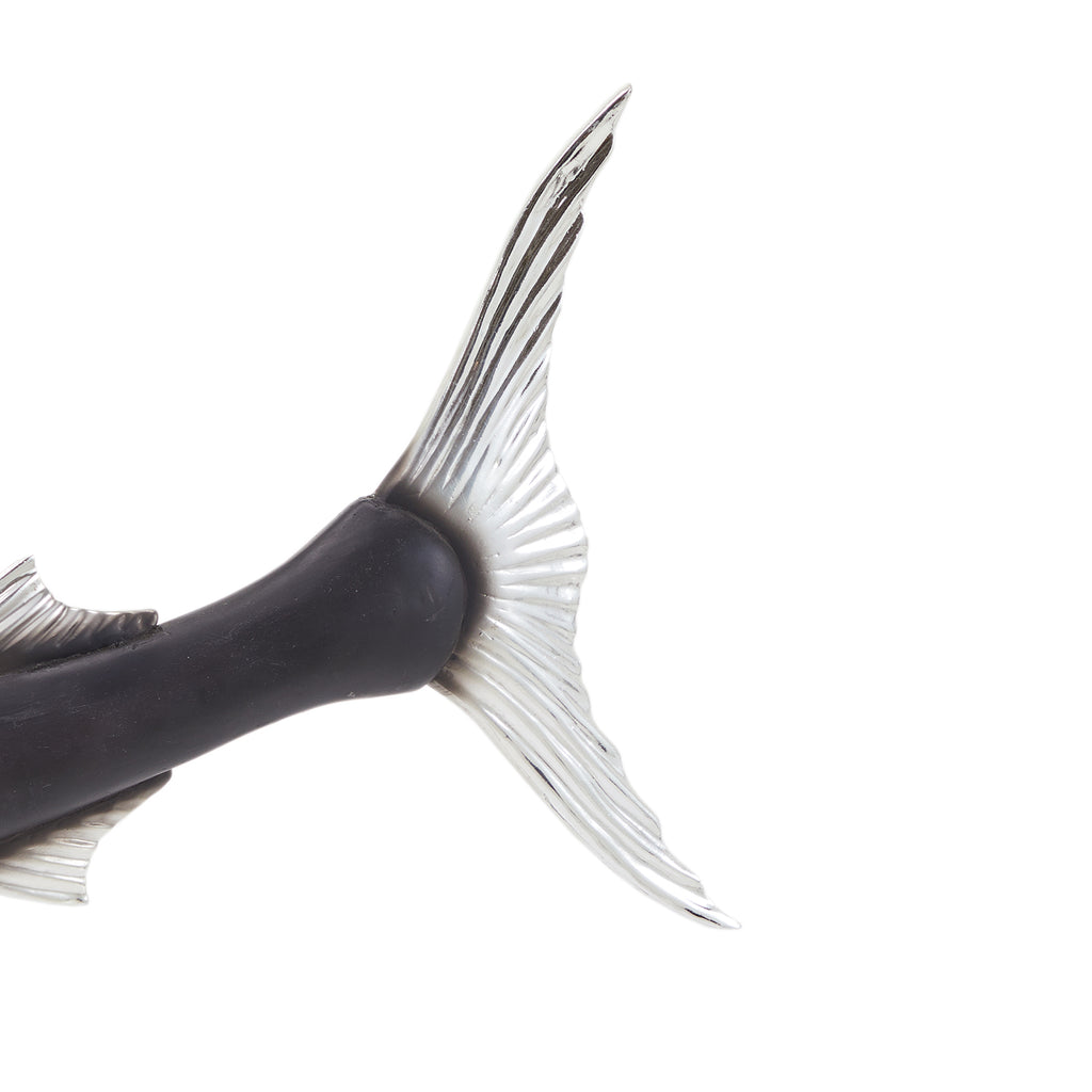 Black Marlin Table Sculpture