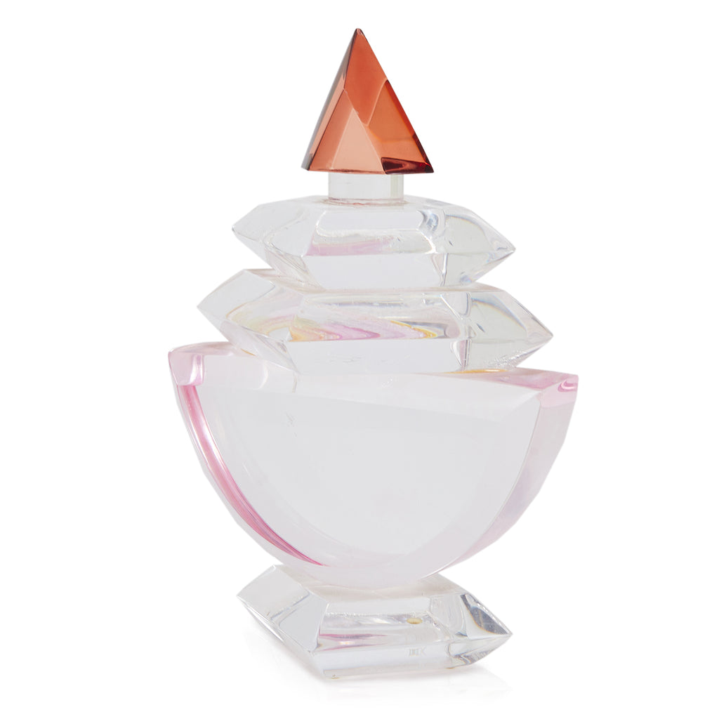 Semicircle Tower Abstract Acrylic Sculpture