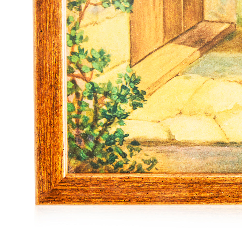 Hello, It's Jesus Knocking Framed Artwork