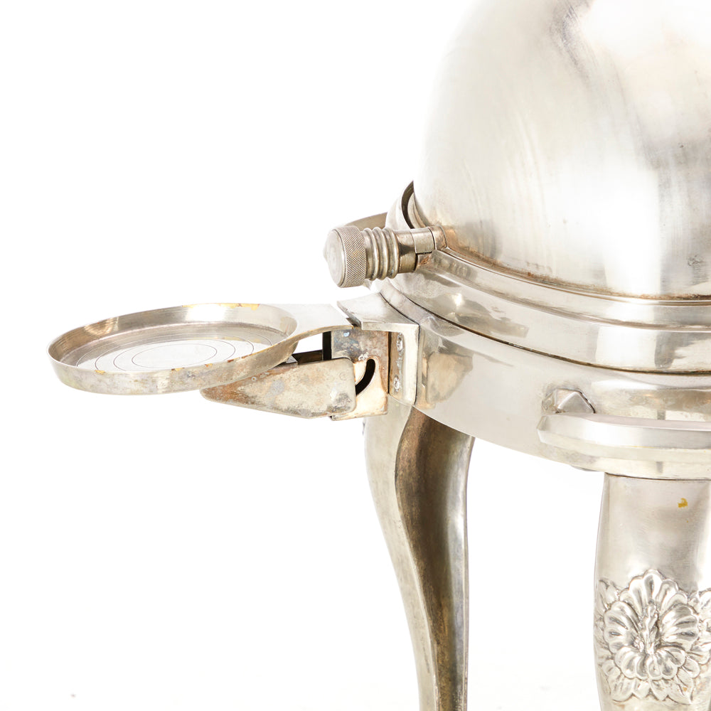 Chrome Fancy Serving Cart