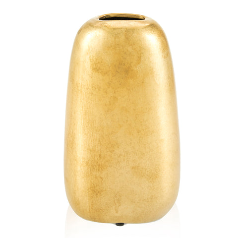 Gold Oblong Vase (A+D)