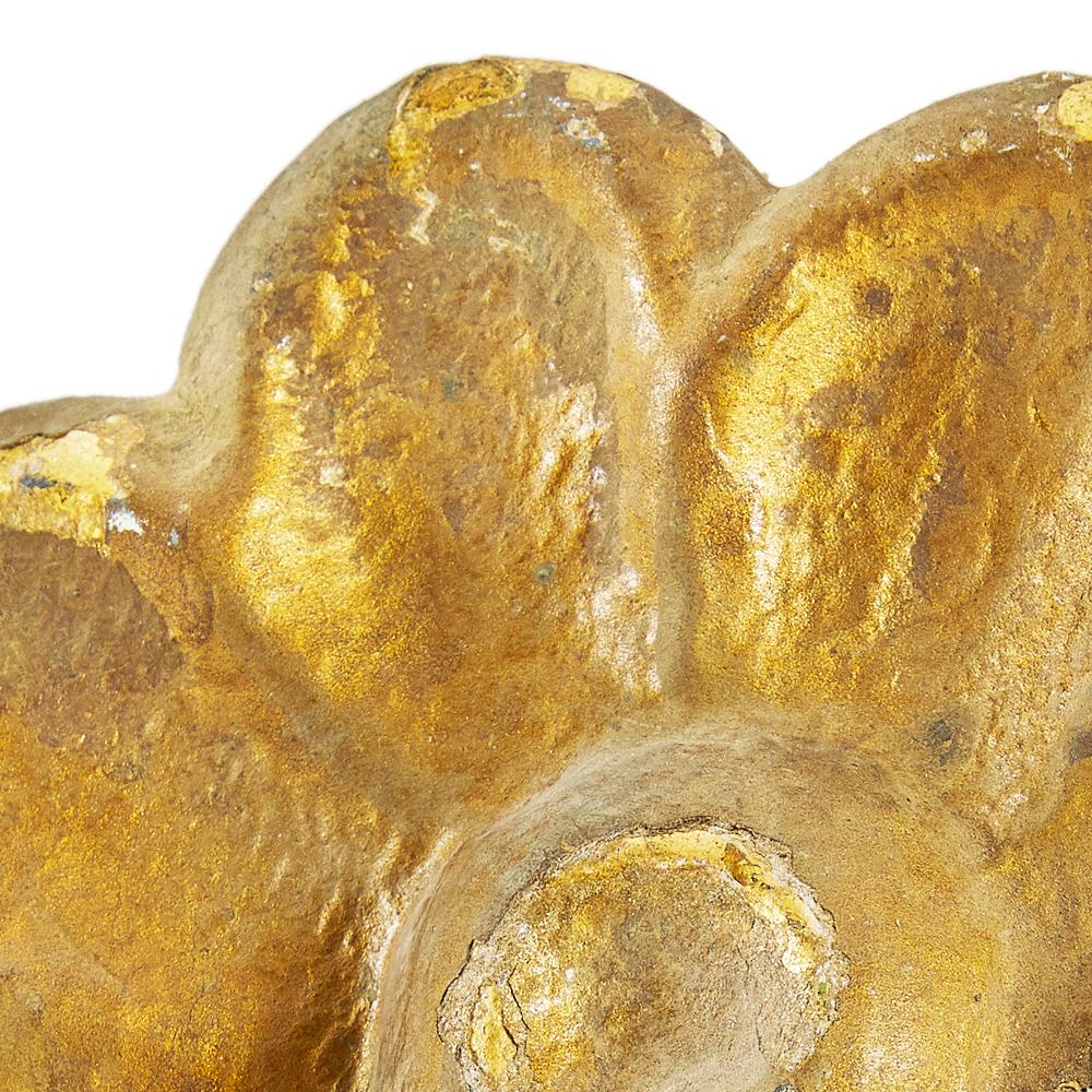 Gold Wooden Flower (A+D)